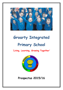 2015-16 Prospectus - Groarty Integrated Primary School