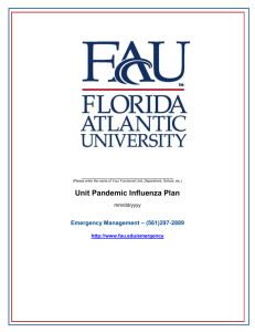 Word - Florida Atlantic University