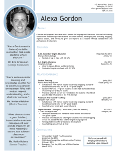 File - Alexa Gordon