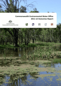 Commonwealth Environmental Water Office 2011