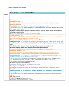 Content Area Lesson Plan Template Name: Mrs. Cox Date: 9/30/13