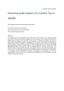 Prospects and Challenges for ASEAN Energy Integration