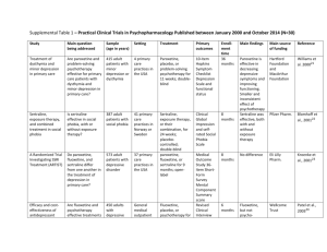 Supplemental Table 1 – Practical Clinical Trials in