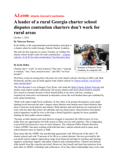 Charter Schools Work in Rural Communities