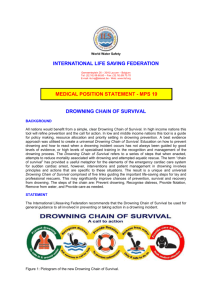MPS-19 - Drowning Chain of Survival