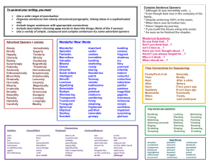 Useful words and phrases to get your coursework to the next best