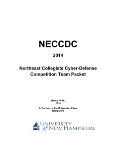 CCDC National Competition Rules