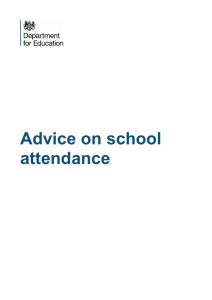 Advice on School Attendance Matters
