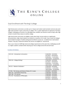 The_King`s_College_DC_Courses