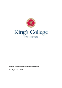 KING*S COLLEGE - King`s College, Taunton