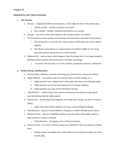 Ch. 20 Notes