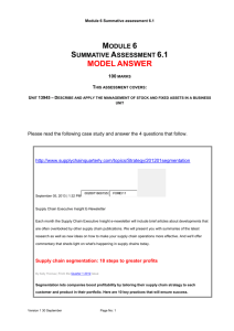Module 6 Summative 6.1 MODEL ANSWER
