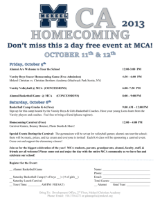 homecoming information 2013