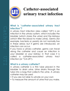 Catheter-associated urinary tract infection