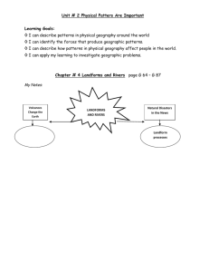 Gr. 7 - Geography - Chapter 4 - Note and Expectation