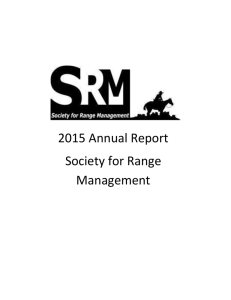 About SRM - Society for Range Management