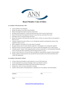ANN Board Member Code of Ethics