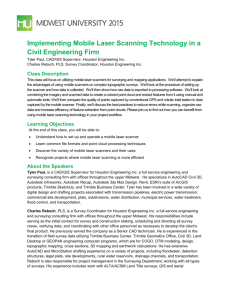Implementing Mobile Laser Scanning Technology in a Civil