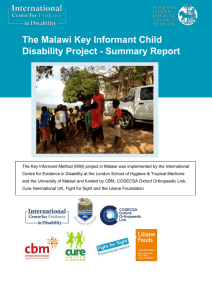 KIM Malawi Summary Report - International Centre for Evidence in