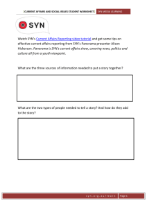 CURRENT AFFAIRS AND SOCIAL ISSUES student worksheet