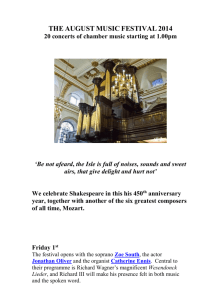 Monday 4 th - St Lawrence Jewry