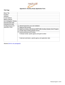 Ancillary Study Application Form - Rare Diseases Clinical Research