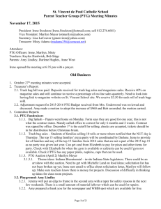 PTG Meeting Minutes November 17th 2015