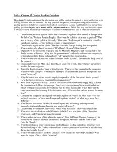 Duiker Chapter 12 Guided Reading Questions Directions: To truly