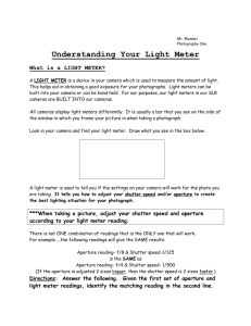 4.2 Understanding Your Light Meter