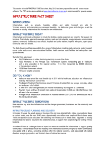 Infrastructure Fact Sheet (DOC - 19KB)