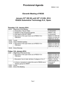 Second Expert Meeting for EV safety requirements in R94/R95