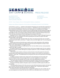 View Press Release - Seashore Day Camp & School