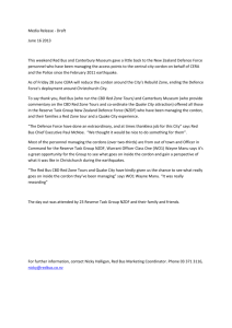 Media Release - Draft June 16 2013 This weekend Red Bus and