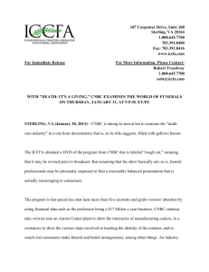 ICCFA responds