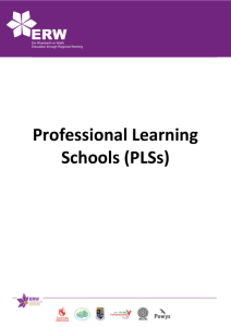 Professional Learning Schools Criteria