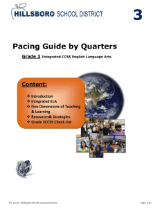 Grade 3 Pacing Guide 4