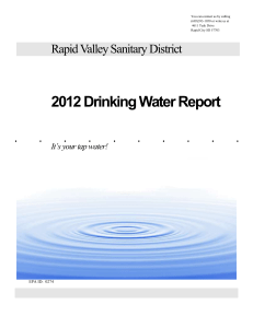 Water Source - Rapid Valley Sanitary District