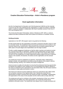 Creative Education Partnerships * Artist in