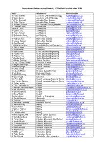 Senate Fellows List (as at 11 August 2006)