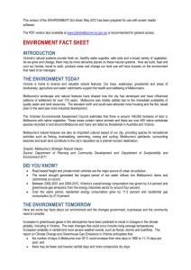 Environment Fact Sheet (DOC - 19KB)