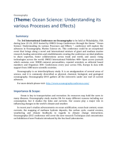 Oceanography-2015MarketResearch