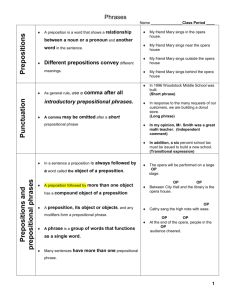 prepositions teacher notes 8 9 14