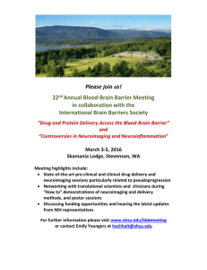 2016 BBB Meeting Flyer - International Brain Barriers Society (IBBS)