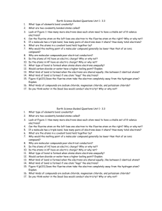 Earth Science Guided Questions Unit 1