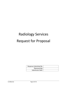 RFP template - Radisphere Radiology