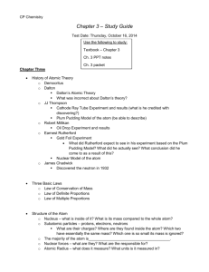 Ch. 3 – Test Study Guide