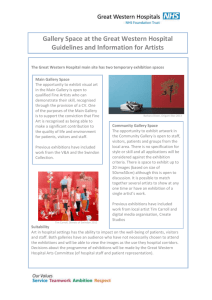 Guidelines and Information for Artists