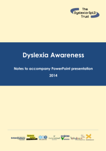 here - British Dyslexia Association