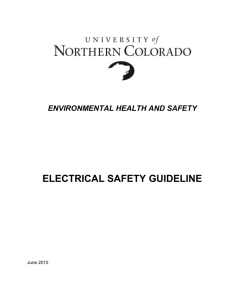 environmental health and safety - University of Northern Colorado