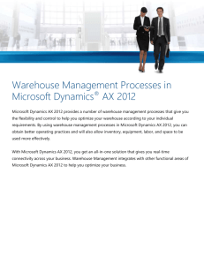 Warehouse Management Processes